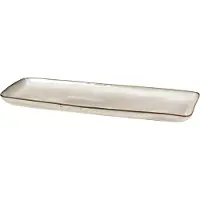 Broste Copenhagen - Nordic Serving Plate Square, Stoneware - Sand
