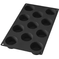 Lékué Backform 11 Mini Muffins Silikon Black