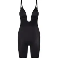 Spanx für Damen. 10157R_VERY BLACK Gürtel mit U-förmigem Dekolleté und kurzem Bein 10157R schwarz (XS), Lässig, Nylon, Elastan