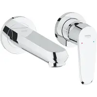 GROHE Eurodisc-Cosmopolitan 2-Loch-Waschtischbatterie, Unterputzmontage, Ausladung 170 mm, 19573002