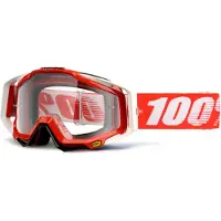 100% Racecraft Mask Rot Clear/CAT0