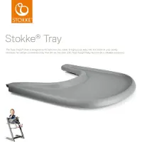 Stokke 7117829 Tray, Storm Grey -