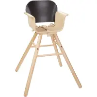 PlanToys Hochstuhl verstellbar - Schwarz