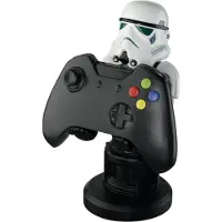 Cable Guys - Star Wars Stormtrooper, Handy/Smartphone, Fernbedienung, Aktive Halterung, Drinnen, Schwarz, Weiß