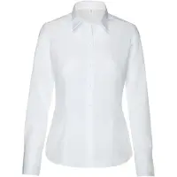 Seidensticker Damen Popeline Bluse langarm 080604 white 36