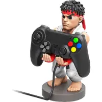 CLD Distribution S.A. Cable Guys - Street Fighter Ryu, Handy/Smartphone, Fernbedienung, Aktive Halterung, Drinnen, Beige, Schwarz, Rot, Weiß