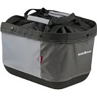 Klickfix Shopper Alingo GT Gepäckträgertasche, grau, lose
