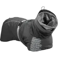Hurtta HU-932643, Hund, Jacke, Schwarz, Grau, Einfarbig, 350 mm, 43 cm