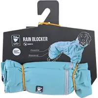 Hurtta Rain Blocker Regenmantel hellblau, Farbe:hellblau, Größe:70