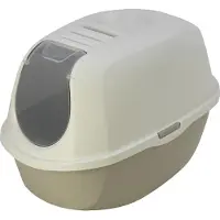 Moderna Katzentoilette Smart Cat warm grau/weiß moderna (wit)