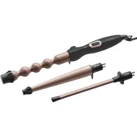 Carmen CT6525 - Lockenstab - Schwarz/Roségold
