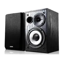 Edifier R980T Aktive 2.0 Studioboxen 24W, 4" Regallautsprecher für PC/Studio, Schwarz