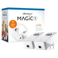 Devolo Magic 1 LAN Powerline 1x Gigabit LAN Port 2x Adapter