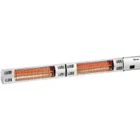 Bartscher Elektrischer Infrarot-Heizstrahler W3000, LxBxH: 2x10,5x1 cm; 825214