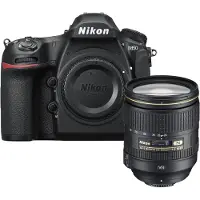 Nikon D850 + AF-S 24-120 mm 1:4G ED VR, 45,7 MP, 8256 x 5504 Pixel, CMOS, 5x, 4K Ultra HD, Schwarz
