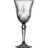 Lyngby - Crystal Melodia White Wine Glass - 21 cl - Set of 4