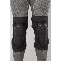 Leatt 3DF 5.0 Zip Schwarz Motocross Knieprotektoren Größe 2XL