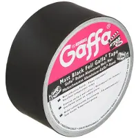 Advance Advance, Klebeband, Gaffer Tape, Aluband, hitzefest, schwarz schwarz, 5 cm x 25 m
