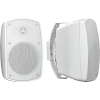 Omnitronic 11036919, 2-Wege, Verkabelt, 35 W, 80 - 20000 Hz, 8 Ohm, Weiß