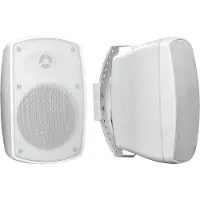 Omnitronic 11036913, 2-Wege, Verkabelt, 30 W, 100 - 20000 Hz, 8 Ohm, Weiß