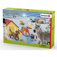 Schleich - Tierfiguren, Adventskalender Farm World 2017; 97448