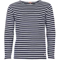 Armor Lux Streifenshirt Dunkelblau Weiß Gestreift Herren Mariniere