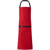 Ziczac Schürze Rot-80 x 105 cm