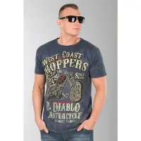 West Coast Choppers El Diablo Kurzarm-t-shirt