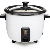 Tristar RK-6117 Reiskocher, Schwarz, Weiß, 0,6 l, 300 W, 220 - 240 V, 50 - 60 Hz, 245 mm
