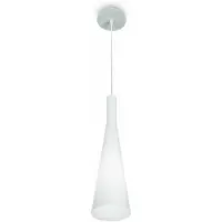 Ideal Lux MILK SP1, 1 Glühbirne(n), E27, IP20, Weiß