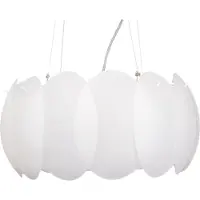 Dmora Ovalino Sp5 Hanging Lamp Weiß