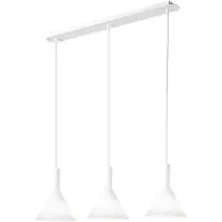 Dmora Cocktail Sp3 Bianco Hanging Lamp Weiß