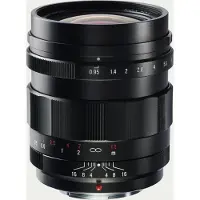 Voigtländer Nokton 25mm f0,95 II MFT schwarz