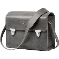Leica 18761 Systemkoffer Stein Grau Leder M