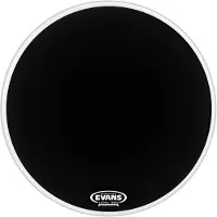 Evans BD18RB-NP - EQ3 Resonant Black Bass Drum Head, No Port, 18 Zoll - Bass-Drum-Fell
