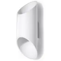 Sollux Wandleuchte PENNE 30 weiß 1xG9 8W Aluminium 30x12x10cm