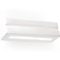 Sollux Wandleuchte Keramik VEGA LINE 1xE27 15W Keramik 9.5x9.5x32.5cm