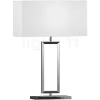 HELESTRA Tischlampe Enna 2, weiß / opal, für Wohn- / Esszimmer, Textil / Stoff / Seide, Modern, Tischlampe