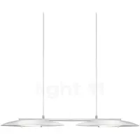 HELESTRA Hängelampe Sally, dimmbar, weiß / opal, für Wohn- / Esszimmer, Glas, Modern