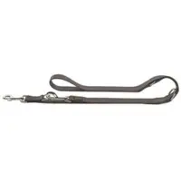 Hunter verstellbare Führleine 15/200 grau