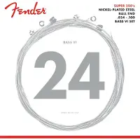 Fender 250B6 NPS Bassgitarrensaiten für Bass VI 24-100