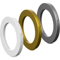 Magura Blenden-Kit 2 Kolben Bremszange ab MJ2015 weiß/gold 2022 Zubehör Scheibenbremsen