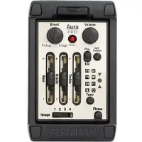 Fishman Integrierter Aura Pro Preamp mit breitem Tonabnehmer