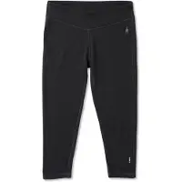 Smartwool Leggings Classic Thermal Merino Base Layer 3/4 Bottom Boxed Damen Black-XL