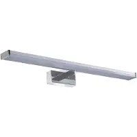 Prezent Wandleuchte TREMOLO LED/12W,4000 K,IP44, Chrom/weiss L: 600, B: 42, H: 121, Fassung LED,