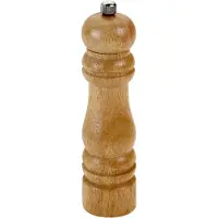 Metaltex 17cm Pfeffermühle aus Holz