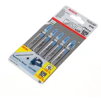 Bosch T 121 Af Speed Metal Jig Saw Blade 5 Units Durchsichtig