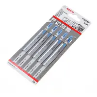 Bosch Stichsägeblatt T 321 BF S peed for Metal L.132mm Za hnteilung 2mm BIM 5er Pac