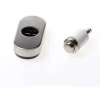 Intersteel Ovale Türklingel Chimea Edelstahl