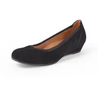 Gabor KRETA Ballerinas - Damen Halbschuhe - Slipper schwarz Freizeit